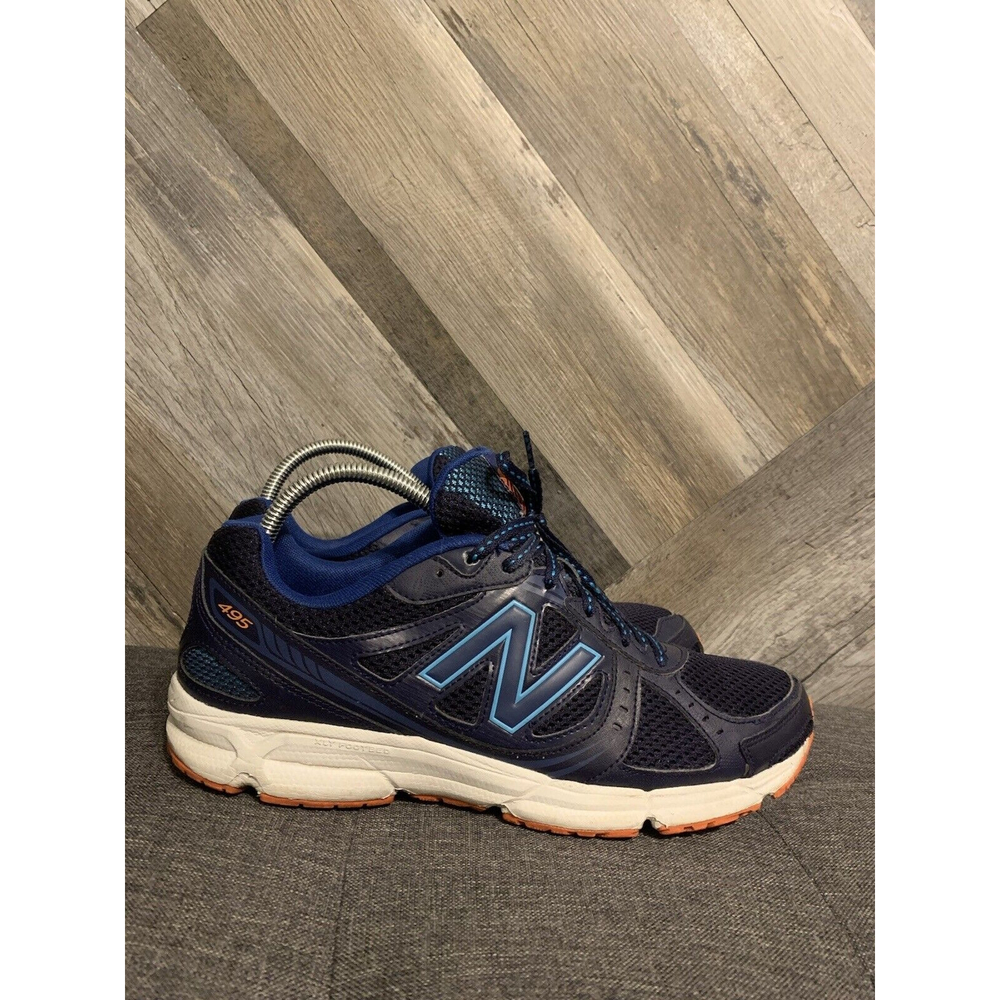 New Balance 495 V2 Mens Size 9 Blue Running Shoes Sneakers ME495NO2